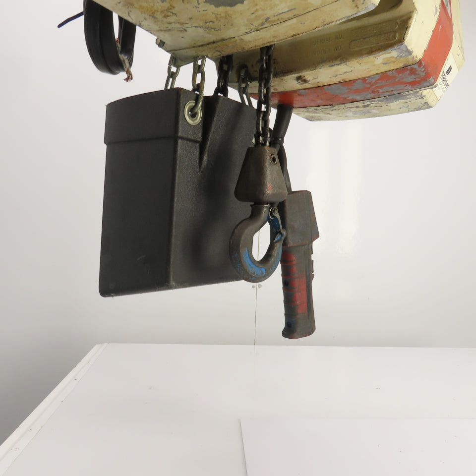Coffing EC-0516.4 1/4 Ton 500LB Electric Chain Hoist 10' Lift 8FPM 460V 3PH