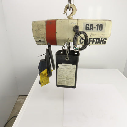 Coffing EC-0516.4 1/4 Ton 500LB Electric Chain Hoist 10' Lift 8FPM 460V 3PH
