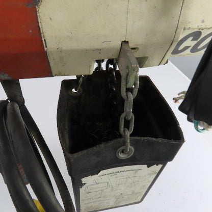 Coffing EC-0516.4 1/4 Ton 500LB Electric Chain Hoist 10' Lift 8FPM 460V 3PH