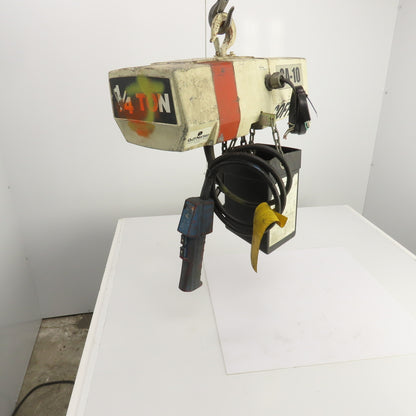 Coffing EC-0516.4 1/4 Ton 500LB Electric Chain Hoist 10' Lift 8FPM 460V 3PH