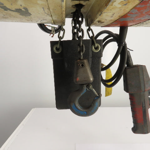 Coffing EC-0516.4 1/4 Ton 500LB Electric Chain Hoist 10' Lift 8FPM 460V 3PH
