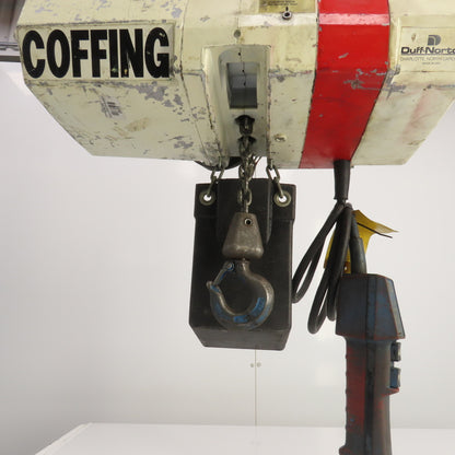 Coffing EC-0516.4 1/4 Ton 500LB Electric Chain Hoist 10' Lift 8FPM 460V 3PH