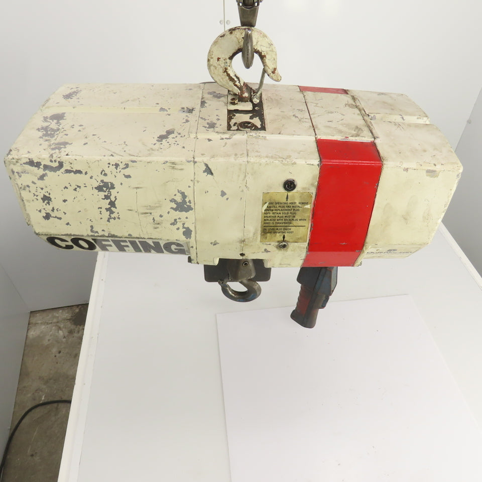 Coffing EC-0516.4 1/4 Ton 500LB Electric Chain Hoist 10' Lift 8FPM 460V 3PH