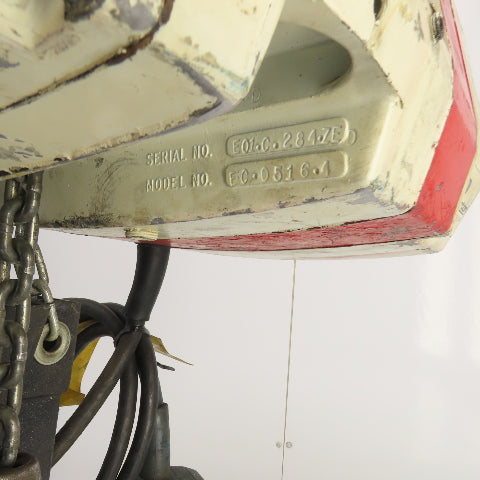 Coffing EC-0516.4 1/4 Ton 500LB Electric Chain Hoist 10' Lift 8FPM 460V 3PH