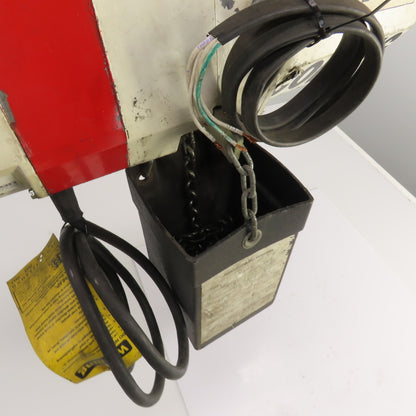 Coffing EC-0516.4 1/4 Ton 500LB Electric Chain Hoist 10' Lift 8FPM 460V 3PH