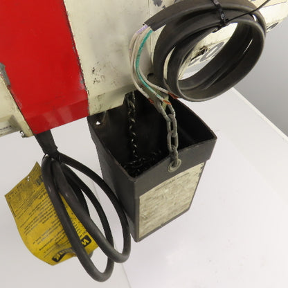 Coffing EC-0516.4 1/4 Ton 500LB Electric Chain Hoist 10' Lift 8FPM 460V 3PH