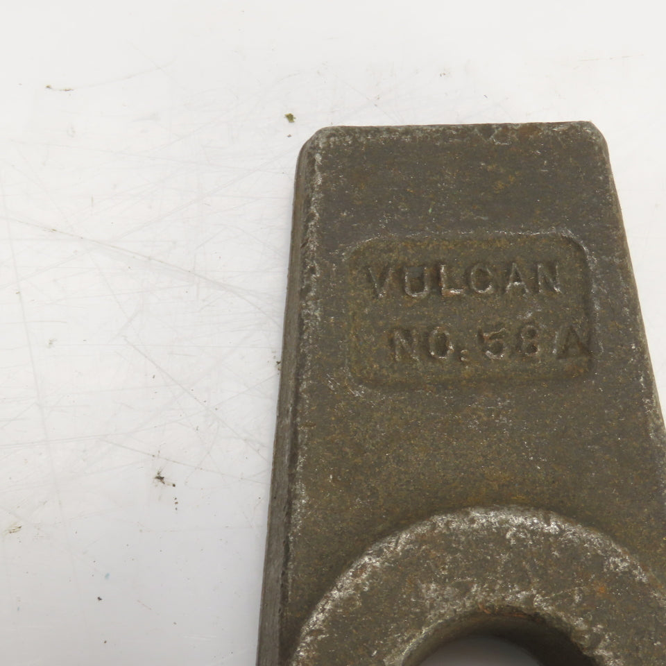 Vulcan No. 58A Forged Steel Setup Hold Down Clamp 8 L x 2-1/4 x 1-1/8" T Lot/2