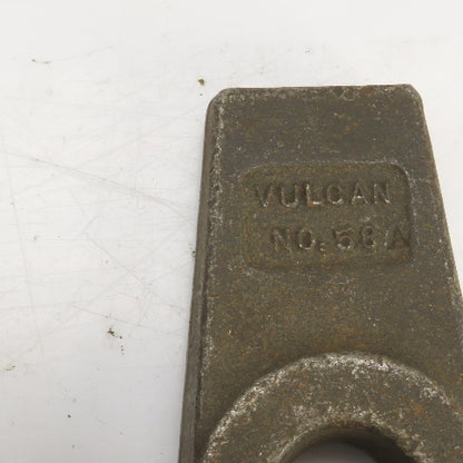 Vulcan No. 58A Forged Steel Setup Hold Down Clamp 8 L x 2-1/4 x 1-1/8" T Lot/2