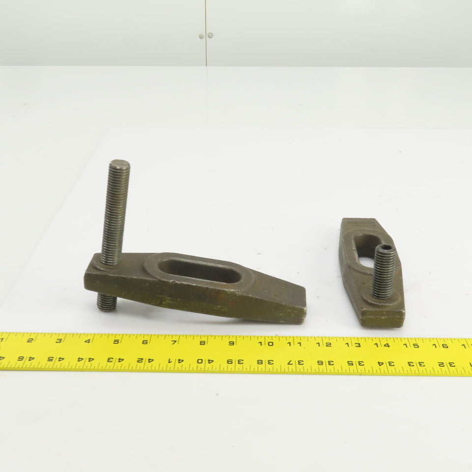 Vulcan No. 58A Forged Steel Setup Hold Down Clamp 8 L x 2-1/4 x 1-1/8" T Lot/2