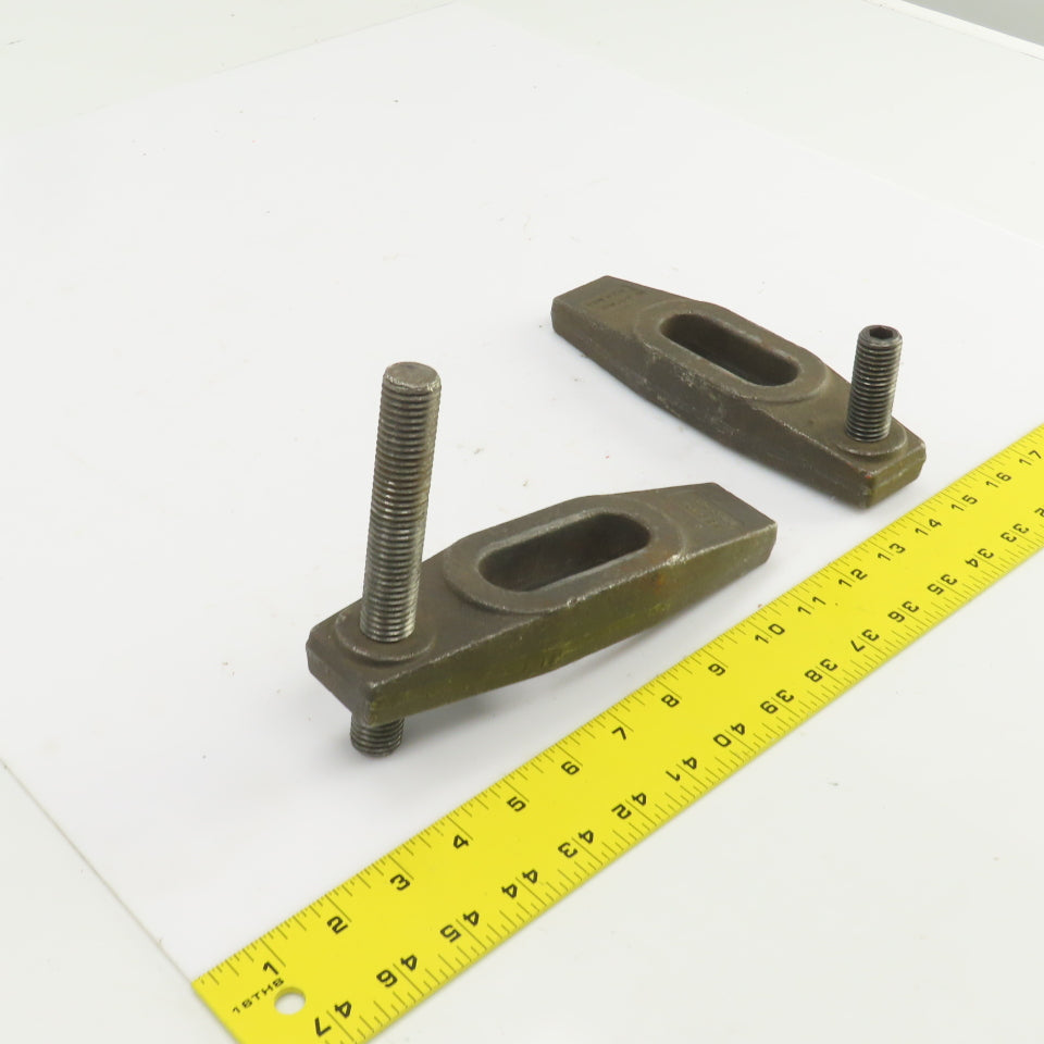 Vulcan No. 58A Forged Steel Setup Hold Down Clamp 8 L x 2-1/4 x 1-1/8" T Lot/2