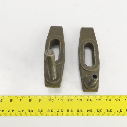 Vulcan No. 58A Forged Steel Setup Hold Down Clamp 8 L x 2-1/4 x 1-1/8" T Lot/2