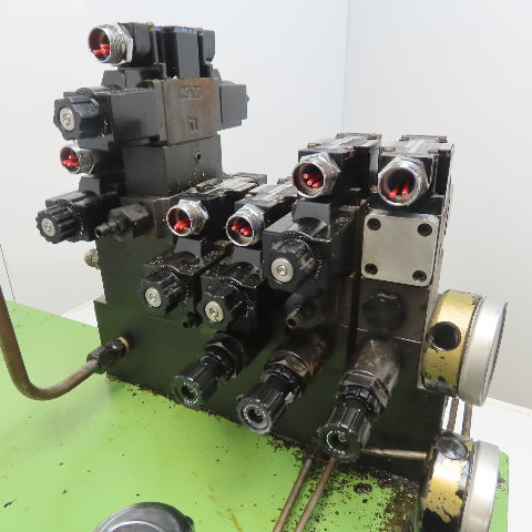 2HP 19 Gallon Hydraulic Power Unit 220/380V 50Hz 3Ph W/Valves VK1F-1AM-2401 Pump
