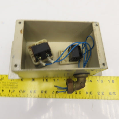 Fuji Electric 600V Push Button Emergency Stop Switch Control Box