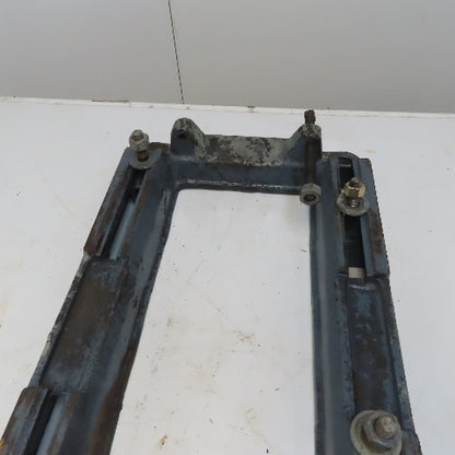 Vintage Large Cast Iron Adjustable Motor Mount 12" Center to Center of Bolts