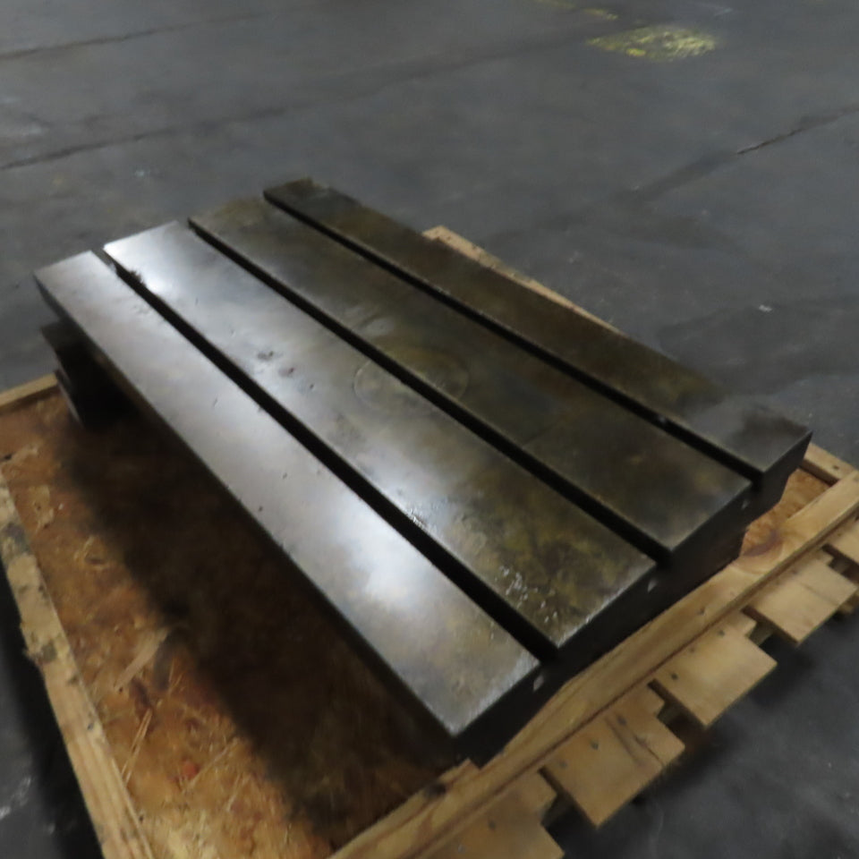 39-1/4" x 20" T-Slot Table Workholding Jig Setup Fixture 1-3/8" T-Slot