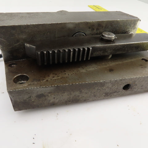 Pneumatic Single Serrated Jaw Clamping Device 2-1/4" x 1/2" Jaw