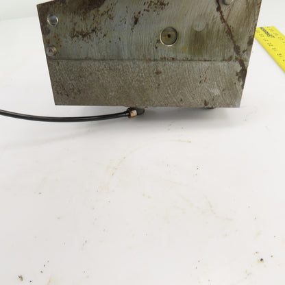Pneumatic Single Serrated Jaw Clamping Device 2-1/4" x 1/2" Jaw