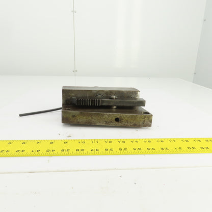 Pneumatic Single Serrated Jaw Clamping Device 2-1/4" x 1/2" Jaw