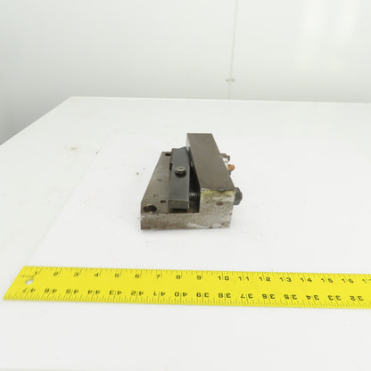 Pneumatic Single Serrated Jaw Clamping Device 2-1/4" x 1/2" Jaw