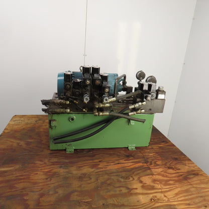 Daikin Y473048A-4 14 Gallon 1.5kW Hydraulic Power Unit 220V 3PH W/V15AIR-95 Pump