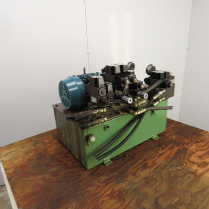 Daikin Y473048A-4 14 Gallon 1.5kW Hydraulic Power Unit 220V 3PH W/V15AIR-95 Pump
