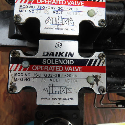 Daikin Y473048A-4 14 Gallon 1.5kW Hydraulic Power Unit 220V 3PH W/V15AIR-95 Pump