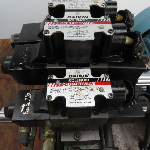 Daikin Y473048A-4 14 Gallon 1.5kW Hydraulic Power Unit 220V 3PH W/V15AIR-95 Pump