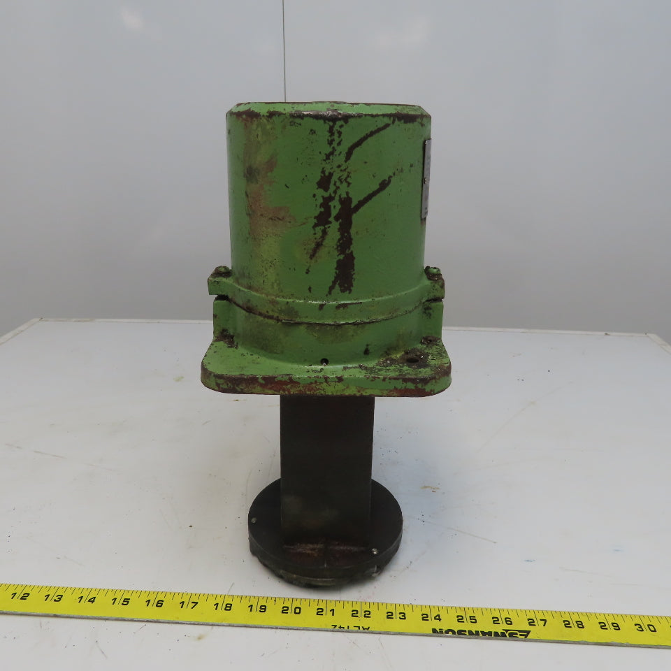 Strong 1/4 Hp Immersion Coolant Pump 220/380 3Ph 50/60 Hz 7-1/2" Depth