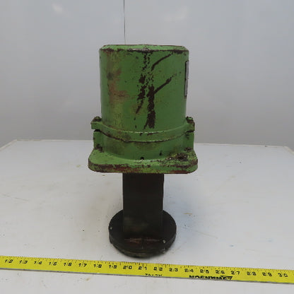 Strong 1/4 Hp Immersion Coolant Pump 220/380 3Ph 50/60 Hz 7-1/2" Depth