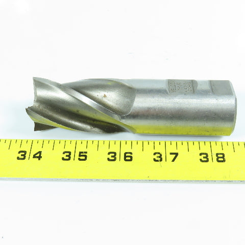 Weldon 1-1/4" HSS Square End Mill 4 Flute 2" LOC USA