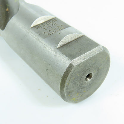 Weldon 1-1/4" HSS Square End Mill 4 Flute 2" LOC USA