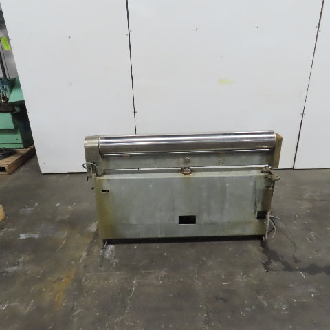 Hans Weber NLC-4V-1100 Upper Steel Roller Assembly 47" W W/Mount