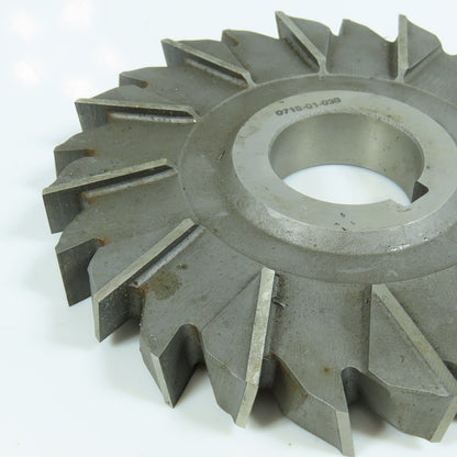 Niagara 5"x 5/8"x 1-1/4" HSS Slitting Saw Side Milling Cutter Staggered 24 Tooth