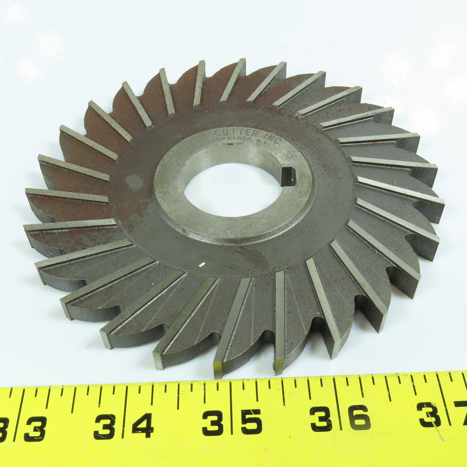 Niagara 4-3/4" x 11/32" x 1-1/4" Slitting Saw Side Mill Cutter Straight 26 Tooth