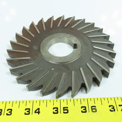 Niagara 4-3/4" x 11/32" x 1-1/4" Slitting Saw Side Mill Cutter Straight 26 Tooth