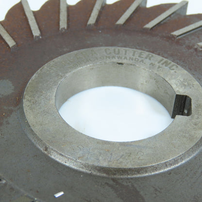 Niagara 4-3/4" x 11/32" x 1-1/4" Slitting Saw Side Mill Cutter Straight 26 Tooth