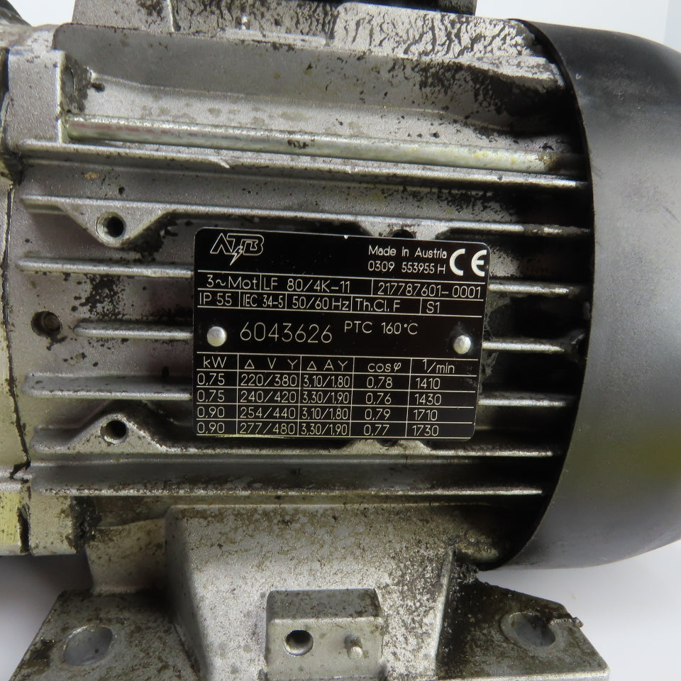 Hydac Cooling MFZP-2/2.1P/80/15 0.75/0.90kW Direct Drive Cooling Vane Pump 3PH