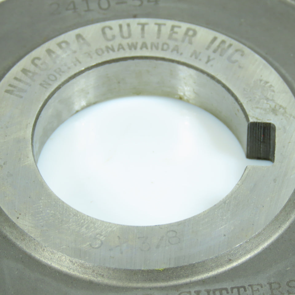 Niagara 4-15/16"x 3/8"x 1-1/4" Slitting Saw Side Mill Cutter Staggered 24 Tooth