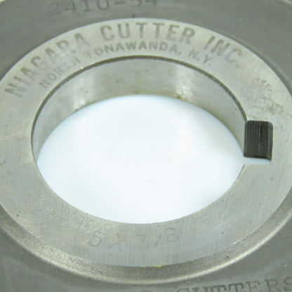 Niagara 4-15/16"x 3/8"x 1-1/4" Slitting Saw Side Mill Cutter Staggered 24 Tooth