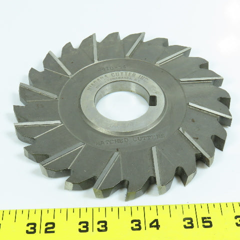 Niagara 4-15/16"x 3/8"x 1-1/4" Slitting Saw Side Mill Cutter Staggered 24 Tooth
