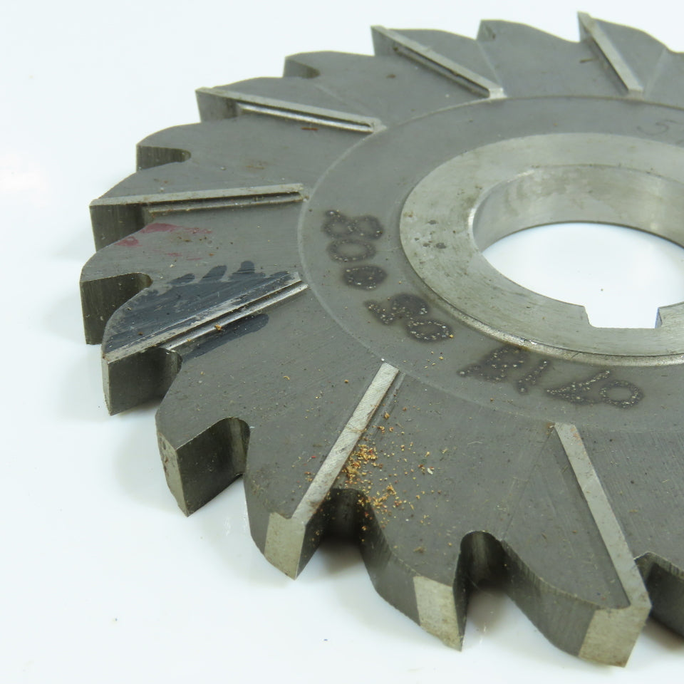 Niagara 4-15/16"x 3/8"x 1-1/4" Slitting Saw Side Mill Cutter Staggered 24 Tooth