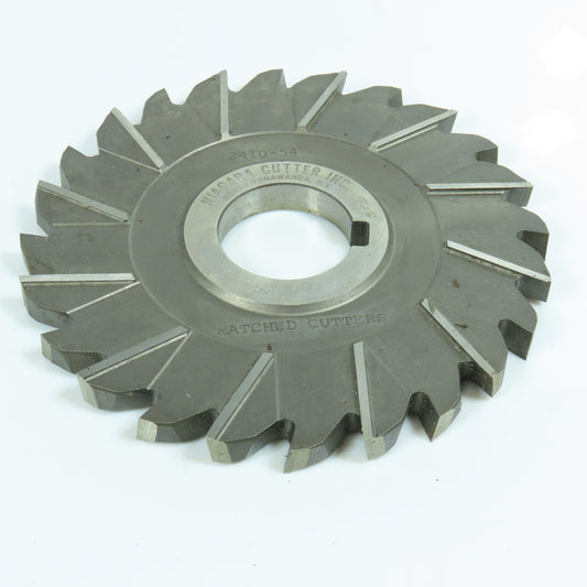 Niagara 4-15/16"x 3/8"x 1-1/4" Slitting Saw Side Mill Cutter Staggered 24 Tooth