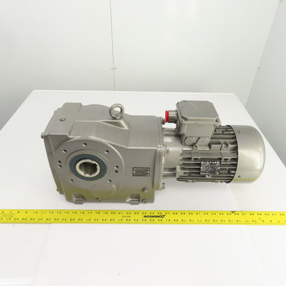 Nord SK 9032.1AZB-100L 3HP 59.17:1 Ratio Gear Reducer 29RPM Out 3PH 6321 Torque