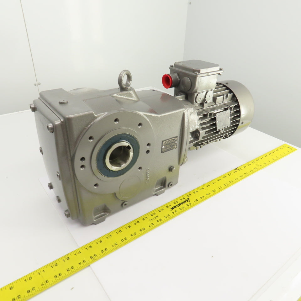 Nord SK 9032.1AZB-100L 3HP 59.17:1 Ratio Gear Reducer 29RPM Out 3PH 6321 Torque