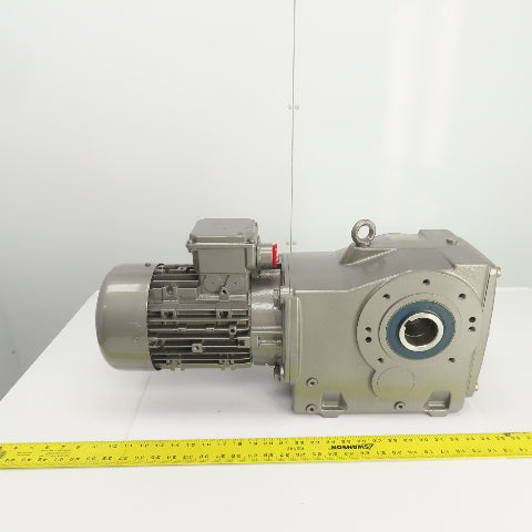 Nord SK 9032.1AZB-100L 3HP 59.17:1 Ratio Gear Reducer 29RPM Out 3PH 6321 Torque