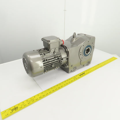 Nord SK 9032.1AZB-100L 3HP 59.17:1 Ratio Gear Reducer 29RPM Out 3PH 6321 Torque