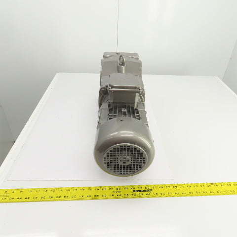 Nord SK 9032.1AZB-100L 3HP 59.17:1 Ratio Gear Reducer 29RPM Out 3PH 6321 Torque