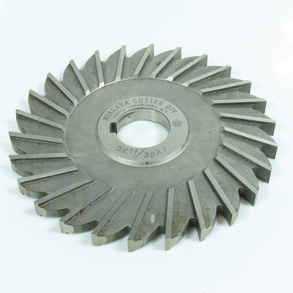 Niagara 5" x 11/32" x 1" Slitting Saw Side Mill Cutter Straight 26 Tooth