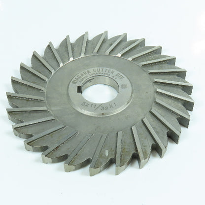Niagara 5" x 11/32" x 1" Slitting Saw Side Mill Cutter Straight 26 Tooth