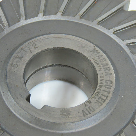 Niagara 4-3/4" x 1/2" x 1-1/4" Slitting Saw Side Milling Cutter 26 Tooth Lot/2
